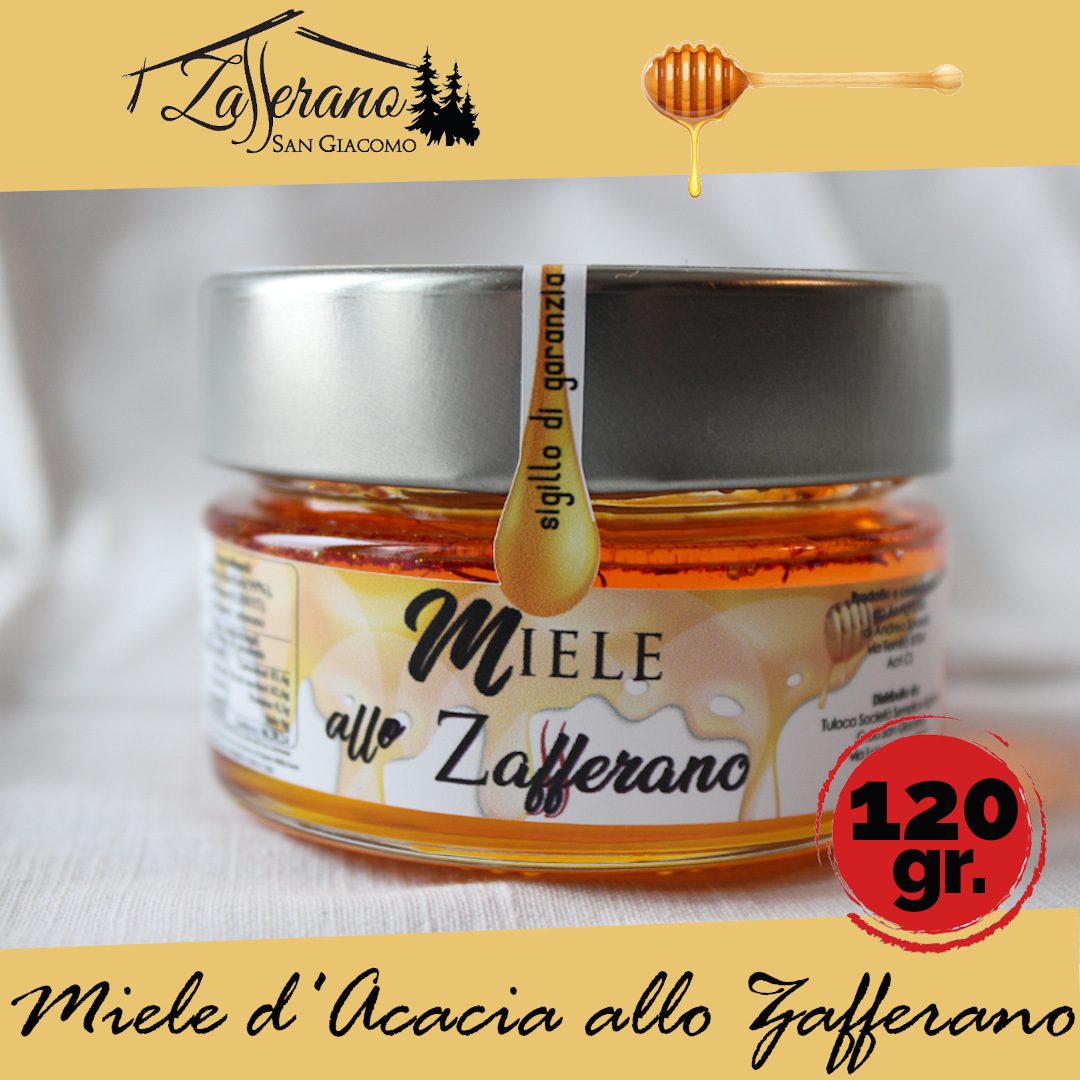 Miele allo Zafferano 120g